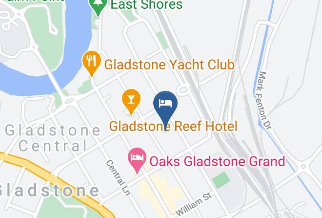 Gladstone Central Plaza Map