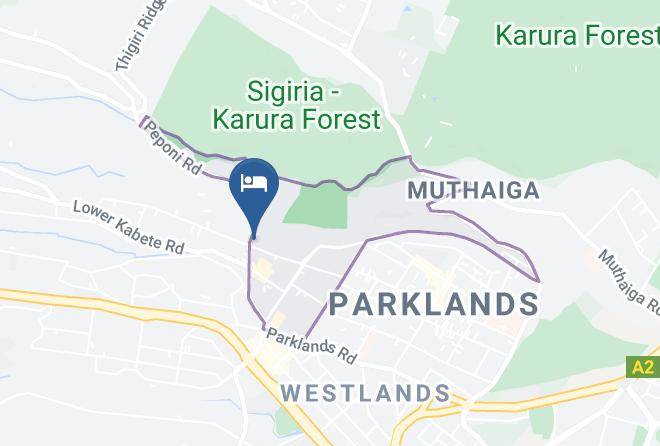 Nairobi - Glam Hotel Westlands Nairobi Maps