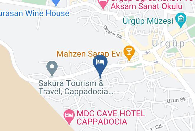 Urgup - Glamada Cave Suites Maps