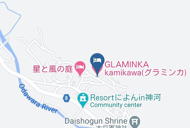 Kamikawa Townkanzaki District - Glaminka Kamikawa Maps