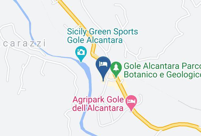 Messina - Glamping Alcantara Maps