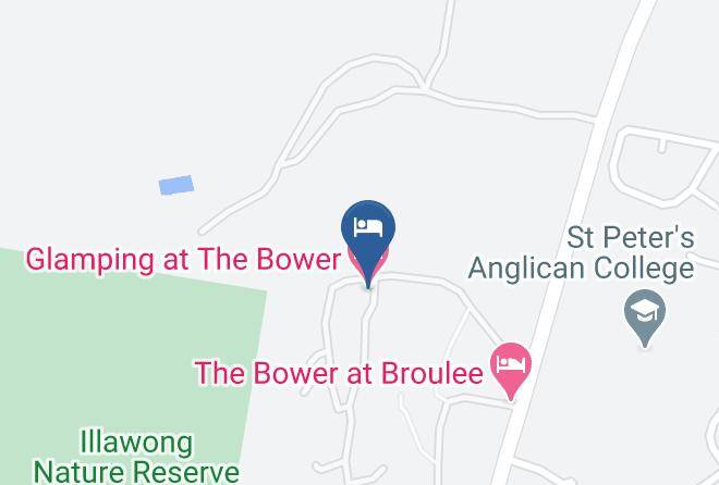 Eurobodalla - Glamping At The Bower Maps