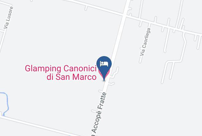 Venice - Glamping Canonici Di San Marco Maps