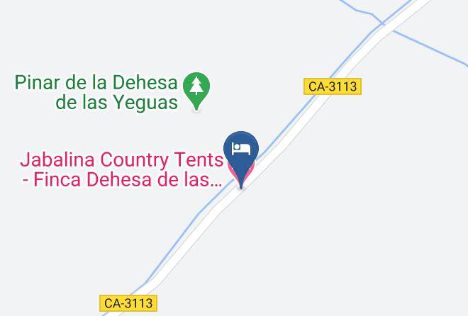 Cadiz - Jabalina Country Tents Finca Dehesa De Las Yeguas Glamping Cadiz Maps