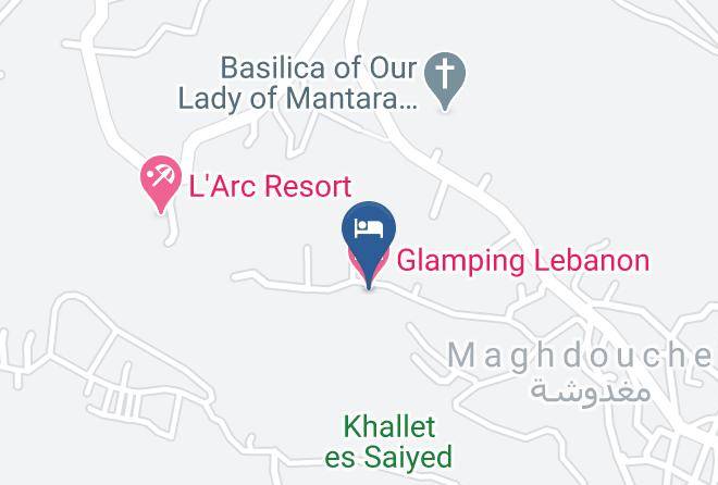 Saida - Glamping Lebanon Maps