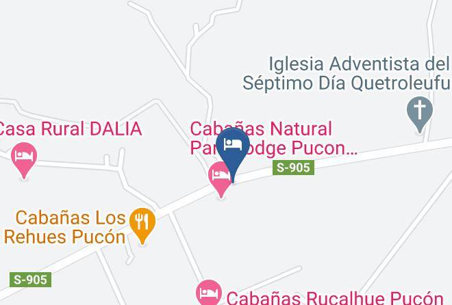 Cautin Province - Glamping Pucon Maps