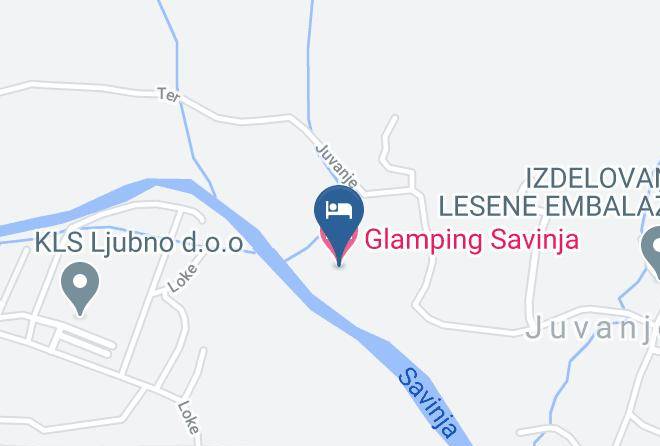 Ljubno Ob Savinji - Glamping Savinja Maps