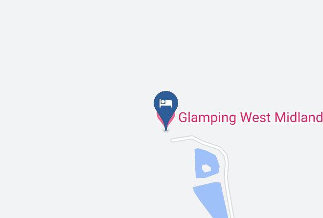 Glamping West Midlands Map