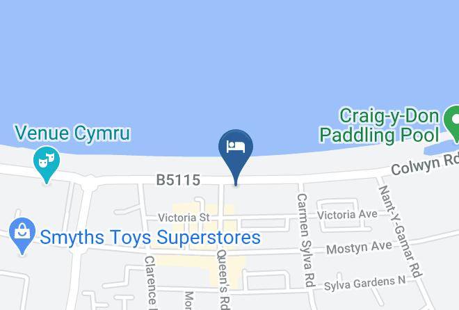 Conwy - Glan Y Mor Hotel Maps