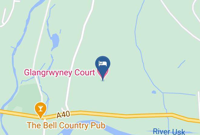 Powys - Glangrwyney Court Maps