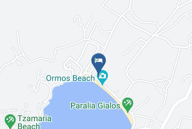 Thira - Glaros Hotel Maps
