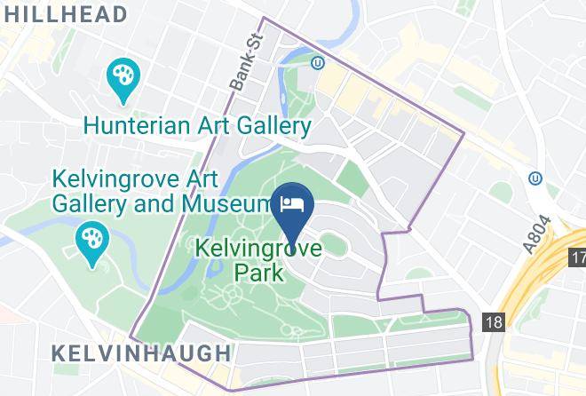 Glasgow City - Glasgow Youth Hostel Maps