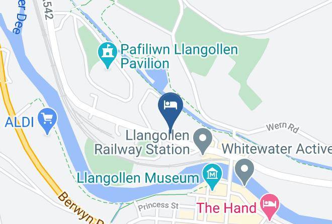 Denbighshire - Glasgwm Bed And Breakfast Maps