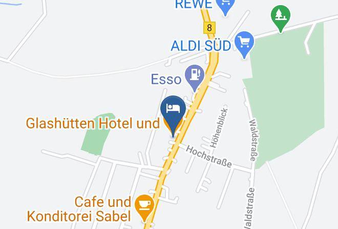 Hochtaunuskreis - Glashutten Hotel Und Restaurant Maps