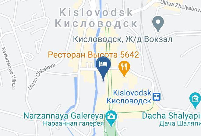 Glavnyye Narzannyye Vanny Map