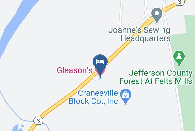 Jefferson - Gleason's Motel Maps