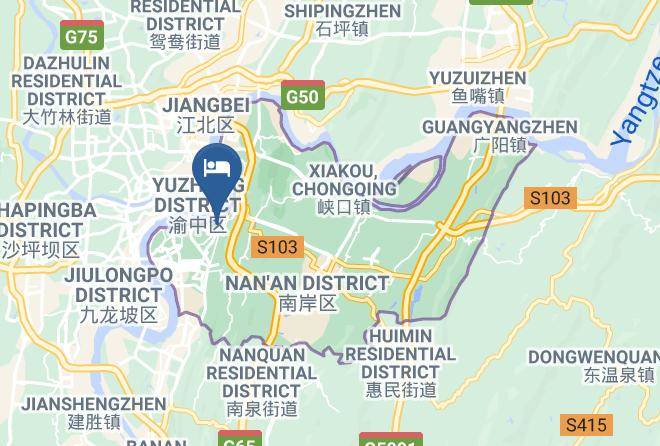 Nan An District - Gleetour Hotel Chongqing Maps