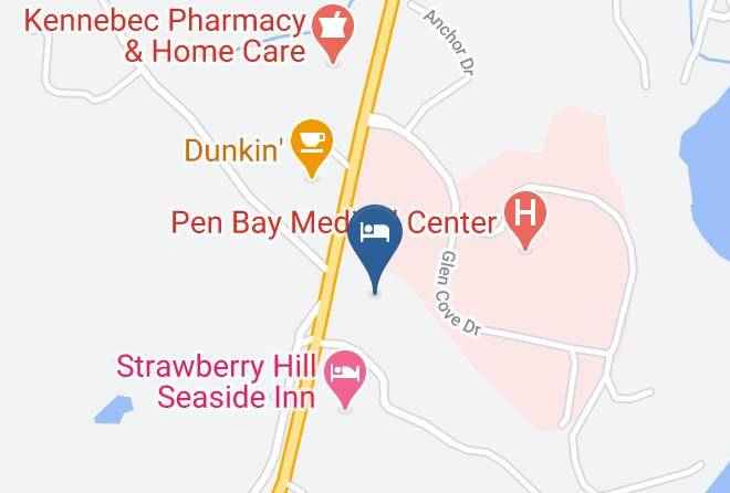 Knox - Glen Cove Inn And Suites Maps