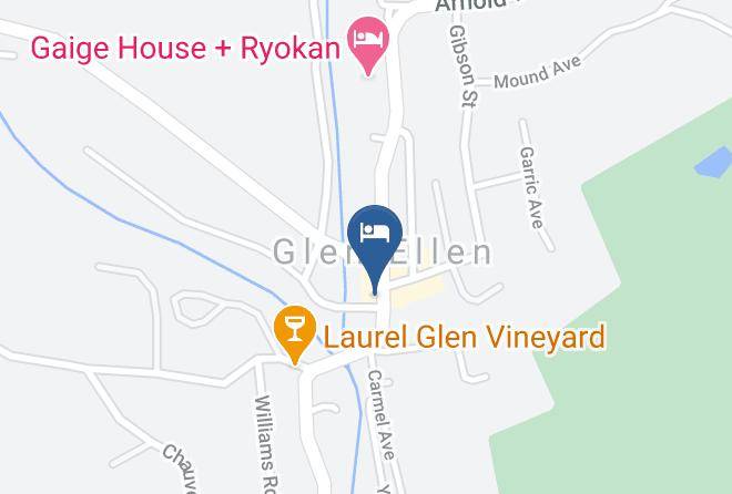 Sonoma - Glen Ellen Inn Maps