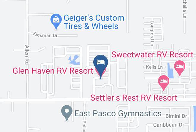 Pasco - Glen Haven Sun RV Community Maps