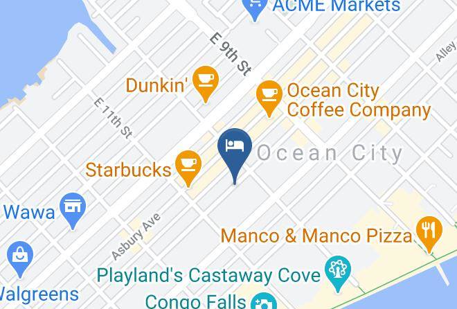 Cape May - Glen Nor Inn Maps