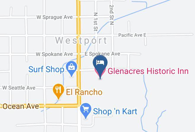 Grays Harbor - Glenacres Historic Inn Maps