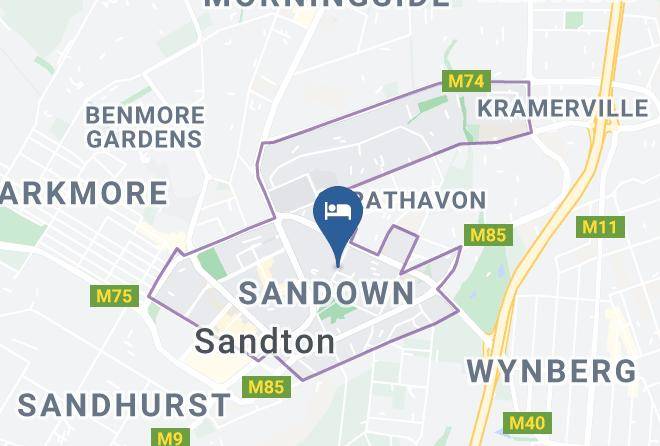 City Of Johannesburg - Glenalmond Hotel Maps