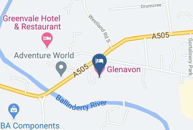 Mid Ulster - Glenavon Hotel Maps