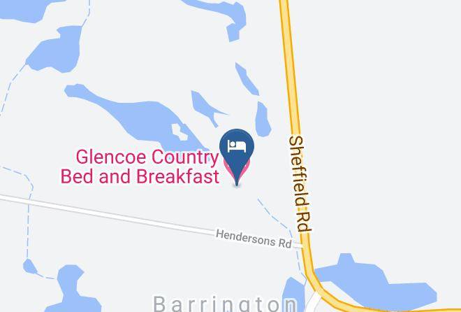 Kentish - Glencoe Country Bed And Breakfast Maps