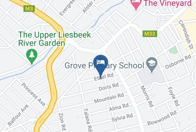 City Of Cape Town - Glencoy Self Catering Accommodation Maps