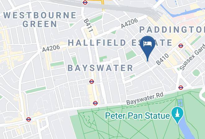 London - Glendale Hyde Park Hotel Maps