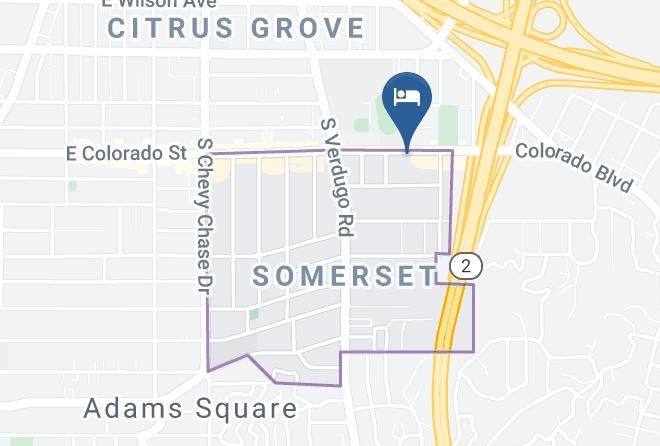 Los Angeles - Glendale Lodge Maps