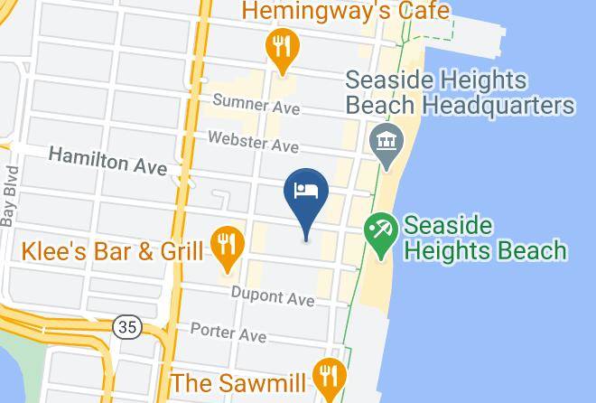 Ocean - Glendale Motel Maps
