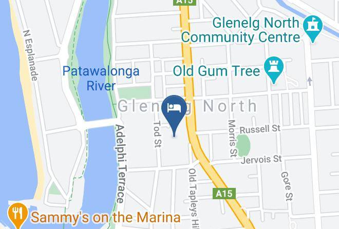 Holdfast Bay - Glenelg Motel Maps