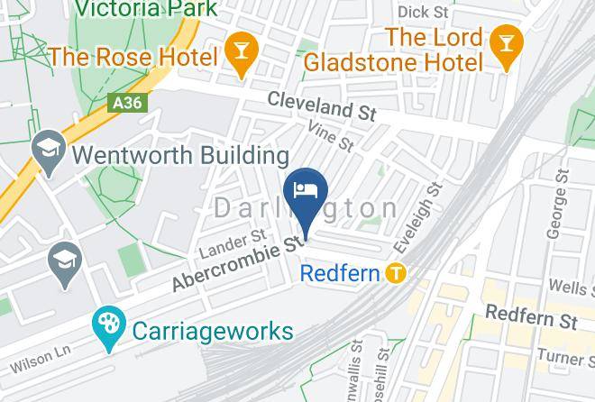 Sydney - Glengarry Castle Hotel Maps