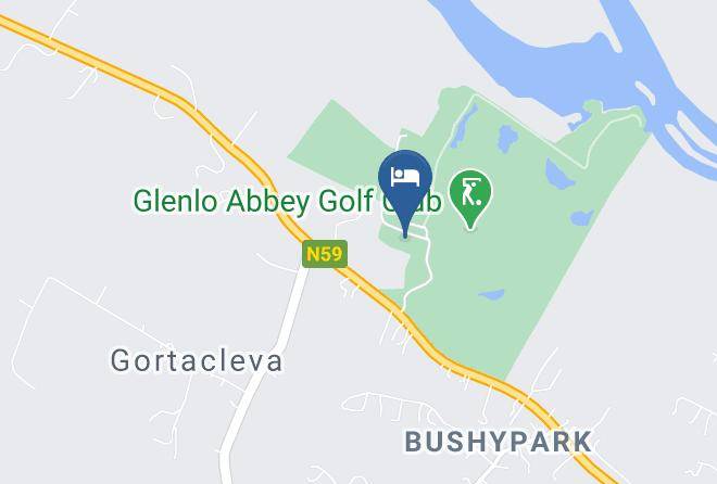 Glenlo Abbey Hotel & Estate Map