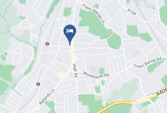 London - Glenlyn Hotel Maps