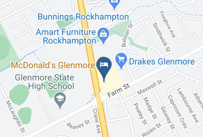 Rockhampton - Glenmore Tavern Maps