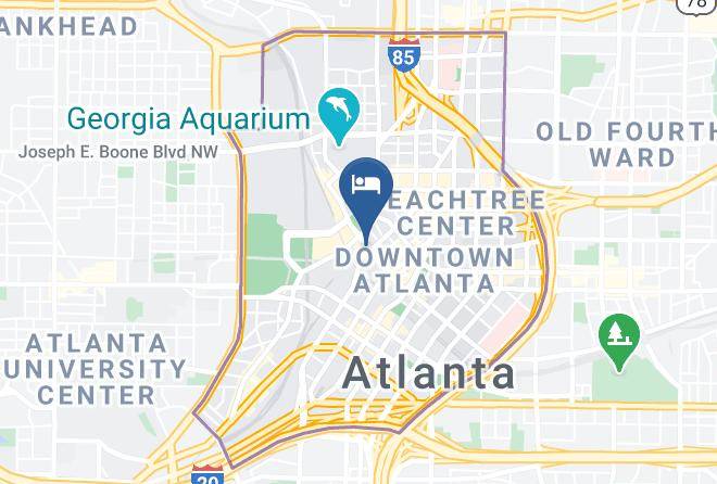 Fulton - Glenn Hotel Autograph Collection Maps