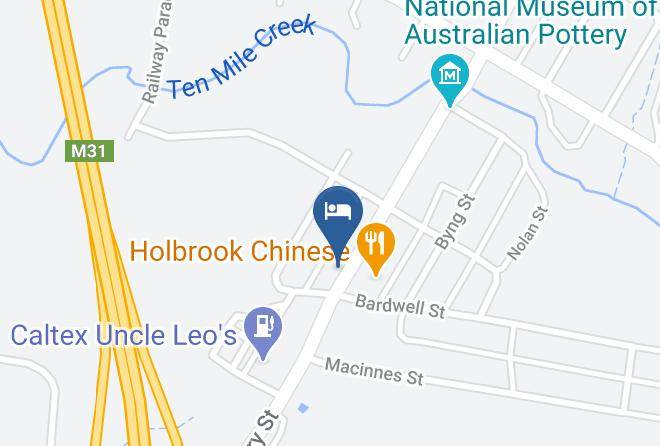 Greater Hume Shire - Glenndale Park Motel Maps