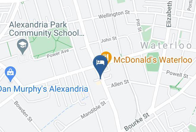 Sydney - Glenroy Hotel Maps