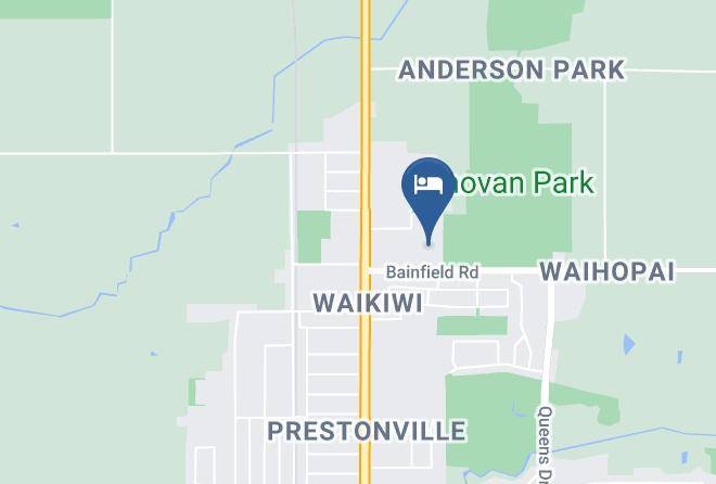 Invercargill - Glenroy Park Homestay Maps