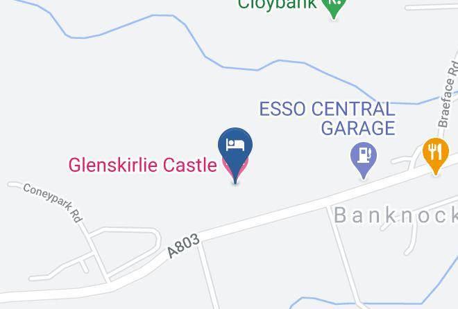 Falkirk - Glenskirlie Castle Maps