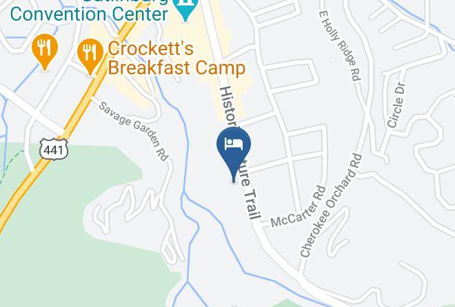 Sevier - Glenstone Lodge Maps