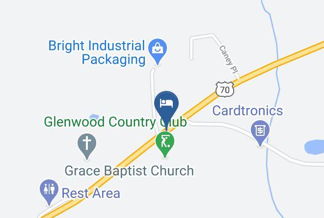 Glenwood Golf Course & Resort Map