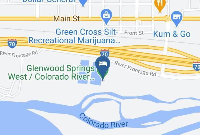 Garfield - Glenwood Springs West Colorado River Koa Holiday Maps