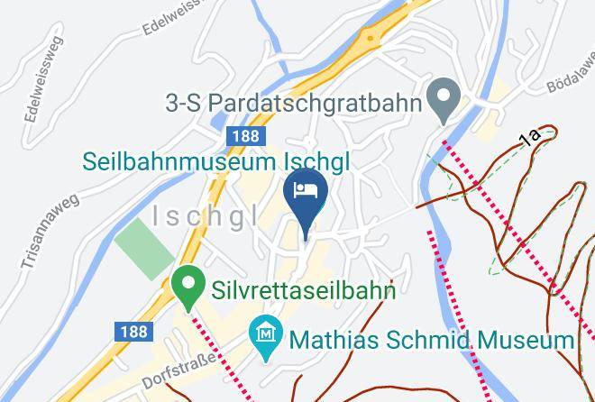 Landeck - Gletscherblick B&b Maps