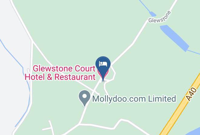 Herefordshire - Glewstone Court Hotel & Restaurant Maps