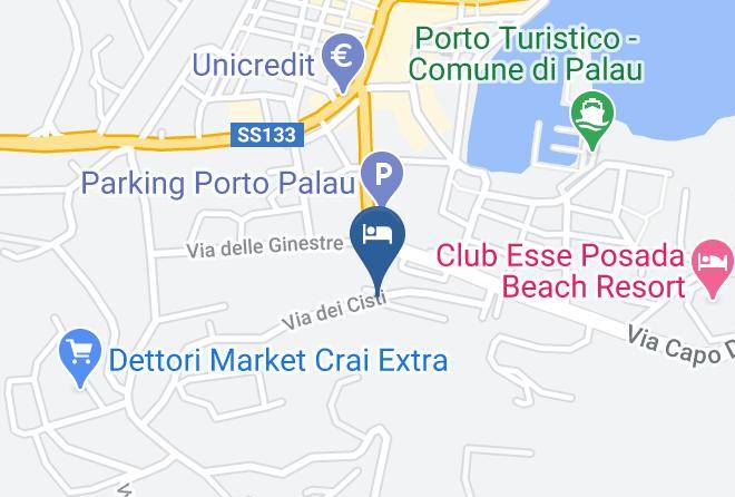 Sassari - Gli Asfodeli 125s Maps