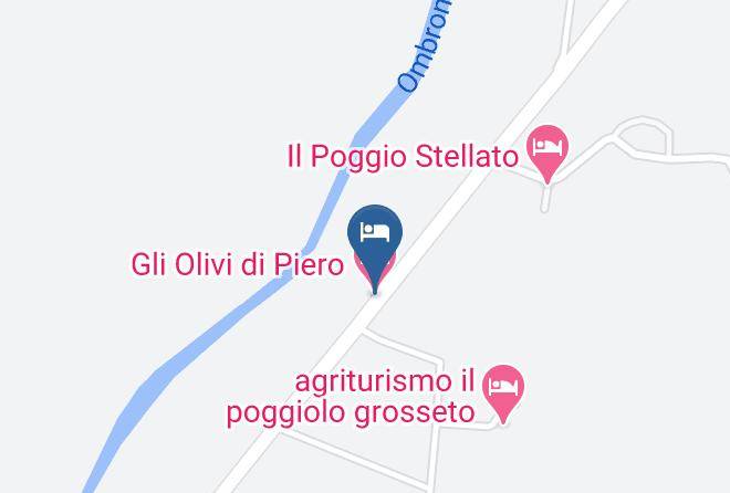 Grosseto - Gli Olivi Di Piero Maps